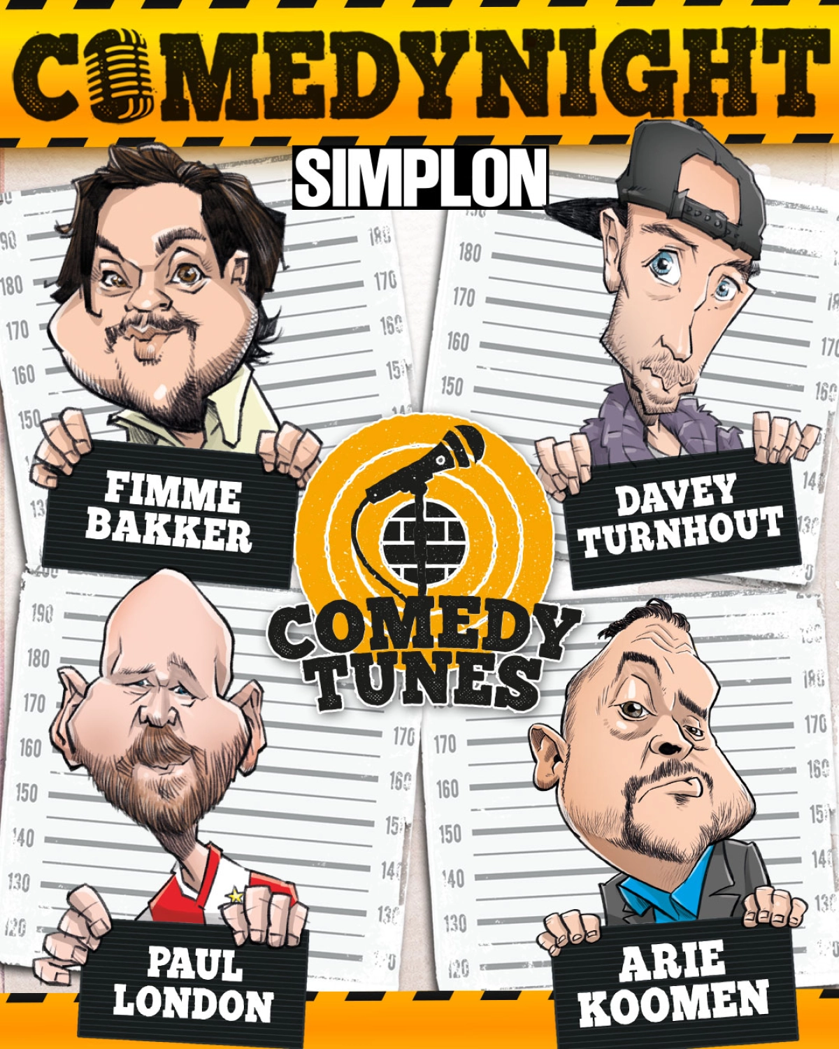 Comedy Tunes: Fimme Bakker + Davey Turnhout & more